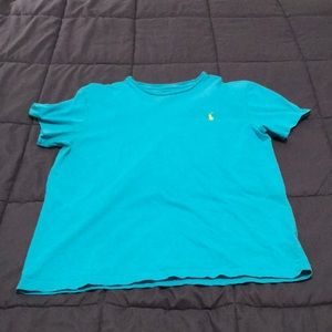 Almost brand new blue polo t shirt